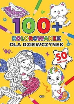 shumee 100+ pobarvank. Za dekleta.