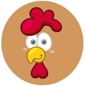 shumee PVC krogla 230 mm - Petelin