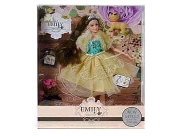 shumee Punčka v večerni obleki s psom 29 cm