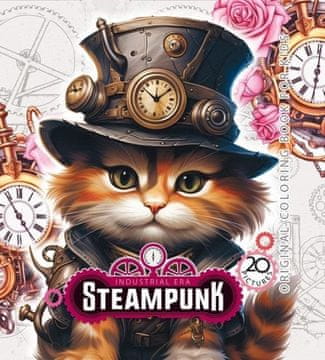 shumee Pobarvanka 160x160 Steampunk mačka