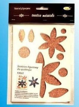 shumee Predloga za quilling figuro 14,5 x 19 cm