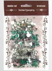 shumee Komplet zelenih kamnov 35g