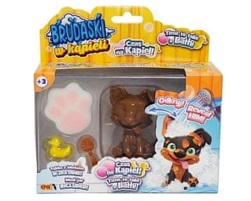 shumee Umazano rumeno-beli korgi pes v kopeli