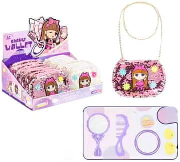 shumee Kozmetični set torbica z bleščicami MIX