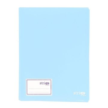 shumee Prezentacijski album A4 z 20 žepi, moder STRIGO