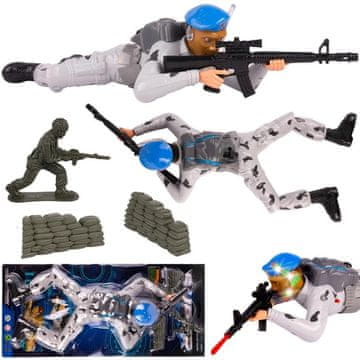 shumee Vojak se plazi na baterijah