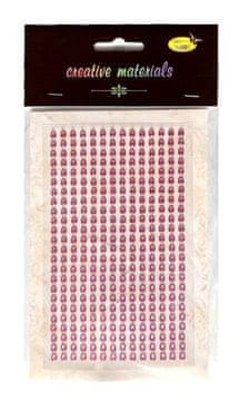 shumee Nalepka s kristali 4mm 336 kosov roza
