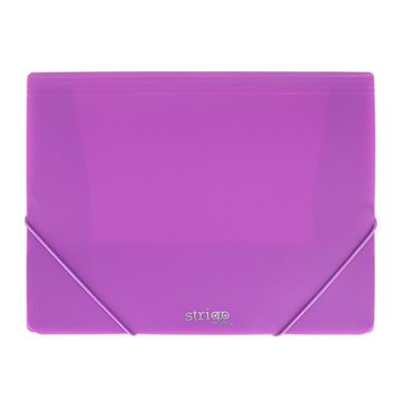 shumee STRIGO Neon Purple A4 PP mapa z elastiko