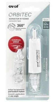 shumee Ovalni korekcijski trak Orbitec 5 mm x 6 m + nadomestno polnilo