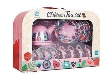 shumee Kovinski čajni set 15 kosov