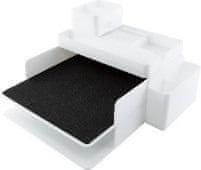 shumee Večnamenski organizator za mizo v beli barvi