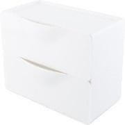 shumee Organizator za pisalno mizo z dvema predelkoma, bela