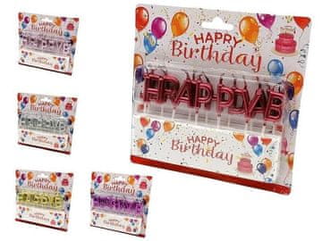 shumee Rojstnodnevne sveče 16,5x16cm MIX