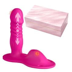Bodybite Pametni vibrator z aplikacijo, vodoodporen in ultra tih, nastavljiv pas| PABLO