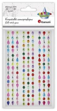 shumee Samolepilni biserni trakovi, mešanica 9 kosov