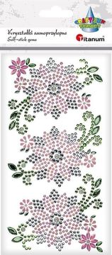 shumee Samolepilni kristali Rože 5 kosov