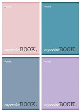 shumee Zvezek A5/80K s črtami (4 kosi)