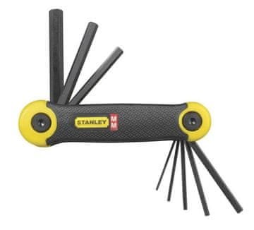 shumee STANLEY IMBUSNI KLJUČI 8 KOSOV 1,5-8 mm ZLOŽLJIVI