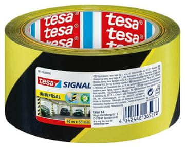 shumee TESA SIGNALNI TRAK RUMEN-ČRN 66m 50mm