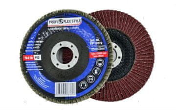 Silver Brusilna plošča za liste, srebrna PF 125 P120 profi-flex