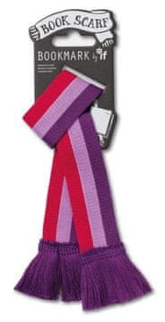 shumee Šal - naborki roza, vijoličen IF