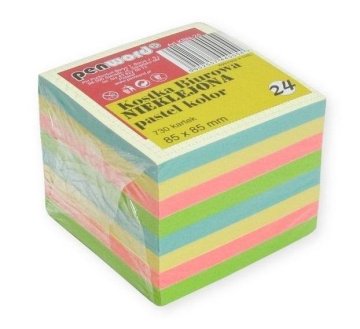 shumee Pastelna pisarniška kocka 85x85x70mm 730K