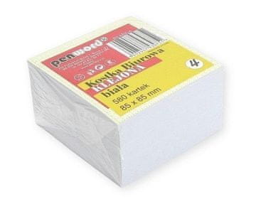 shumee Bela pisarniška kocka 85x85x50mm 580K
