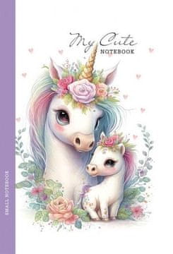 shumee Zvezek 105x165/64K mrežasti samorogi FRESH