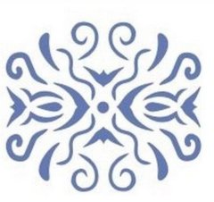 shumee Pralna šablona za okraske 12x15cm 0,5mm