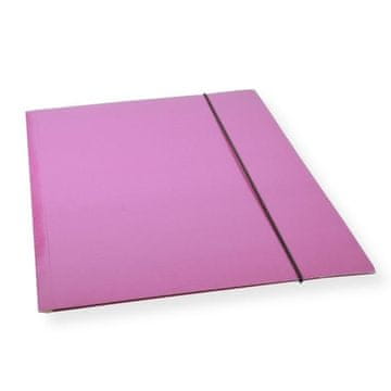 shumee Mapa A4 z elastiko, vijoličen lak, 300 g/m² (10 kosov)