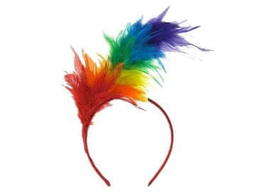 shumee Karnevalski naglavni trak s perjem