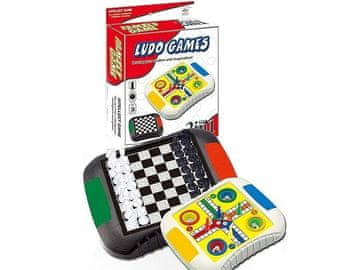 shumee Komplet iger: šah, ludo