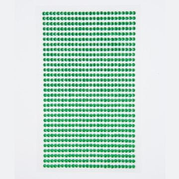 shumee Samolepilni kristali svetlo zeleni 3 mm 806 kosov