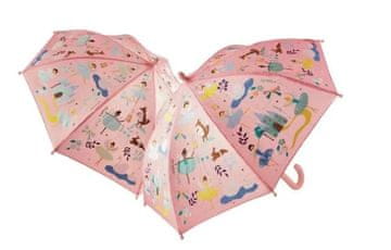 shumee Dežnik balerine, ki spreminja barvo