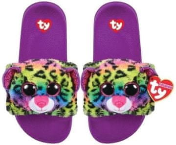 shumee Oprema TY Dotty - Barviti leopardji copati