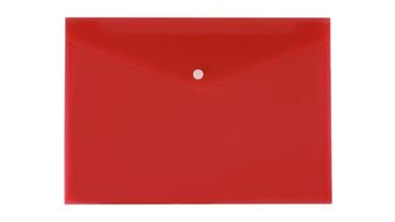 shumee Mapa za kuverte A4, rdeča saten