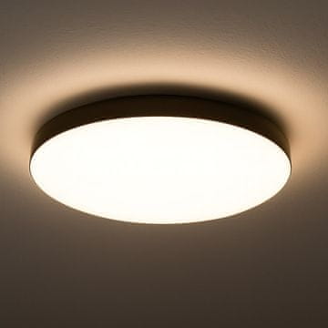 Milagro Stropna svetilka Milagro MAYA, črna, 36 W LED, Ø500