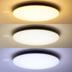 shumee SIENA LED STROPNA SVETILKA ČRNA MILAGRO ML1834