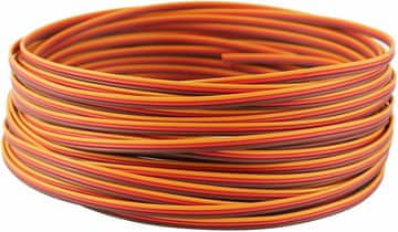 15 metrov 22AWG servo kabel – JR RC servo podaljšano ožičenje – idealno za drone, helikopterje, avtomobile in dodatke za samostojno izdelavo