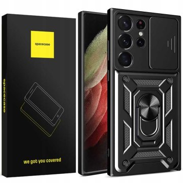shumee SC Camring Galaxy S23 Ultra črne barve