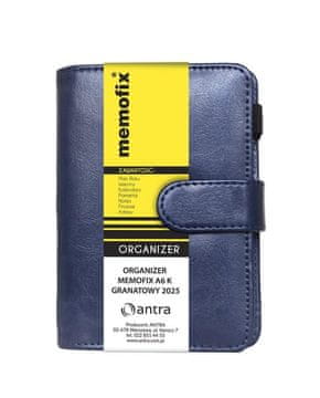 shumee Organizator Memofix 2026 A6 K temno moder