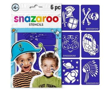 shumee Šablone za poslikavo obraza 6 kosov