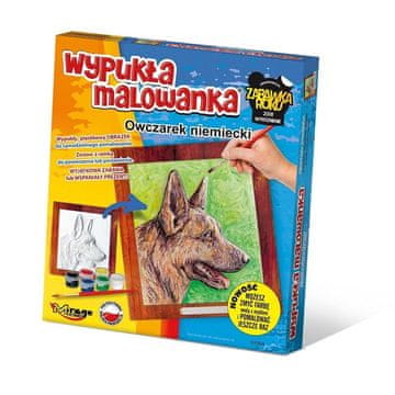 shumee Pobarvanka vzgojenih psov - nemški ovčar