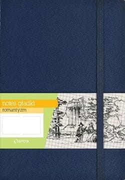 shumee Zvezek A5 Gladka romantika Temno modra ANTRA