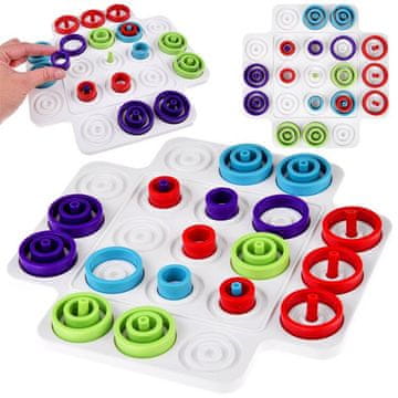 shumee TRAP Logična igra Križci in krožci Vadite svoje možgane GR0617