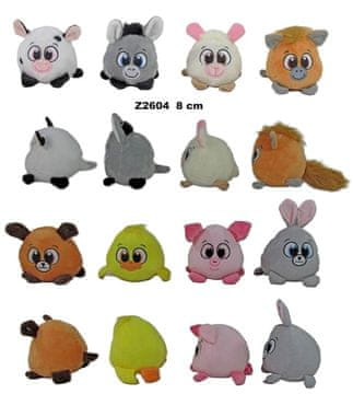 shumee Žoga z živalmi iz podeželskih krajev 8 cm MIX