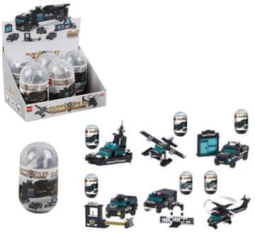 shumee Jajca policijskega vozila MIX kocke