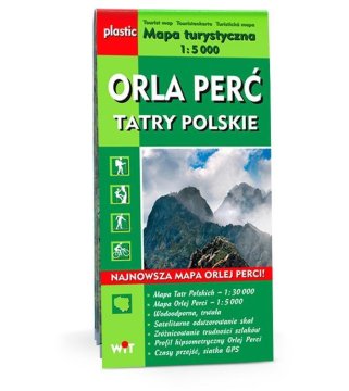 shumee Turistični zemljevid poljskih Tater - Orla Perć WIT
