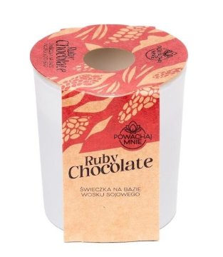 shumee Sveča Smell Me Ruby Chocolate White Soy