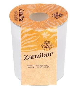 shumee Sveča Smell Me Zanzibar White Soy